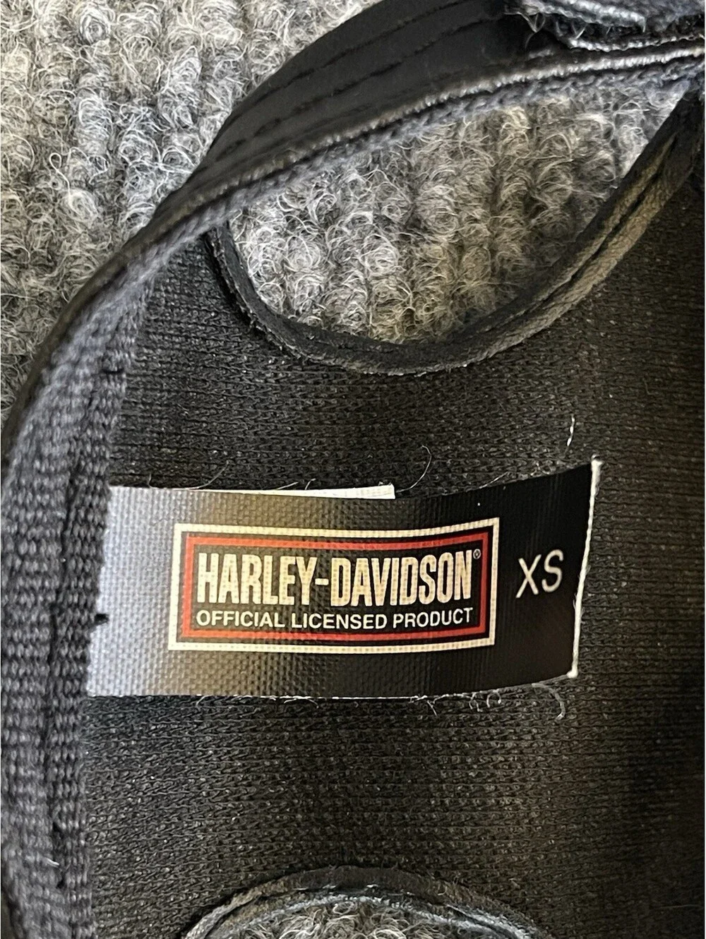 Harley-Davidson Dog Hat Biker Cap Pet Canine HD Logo Vintage Style Size XS